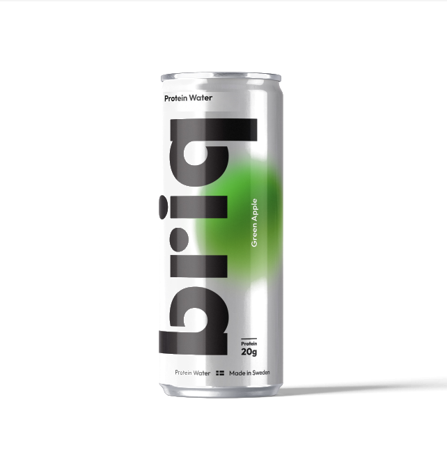 green apple 330 ml · 20 g protein · 0 g socker · 78 kcal
